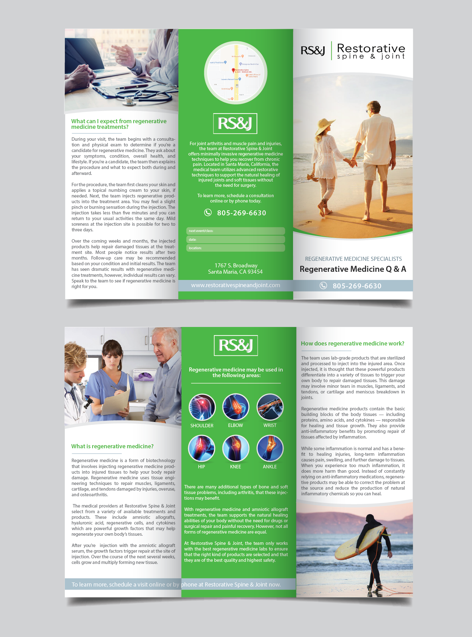 Flyer Design by alex989 for Restorative Spine & Joint | Design #22257758