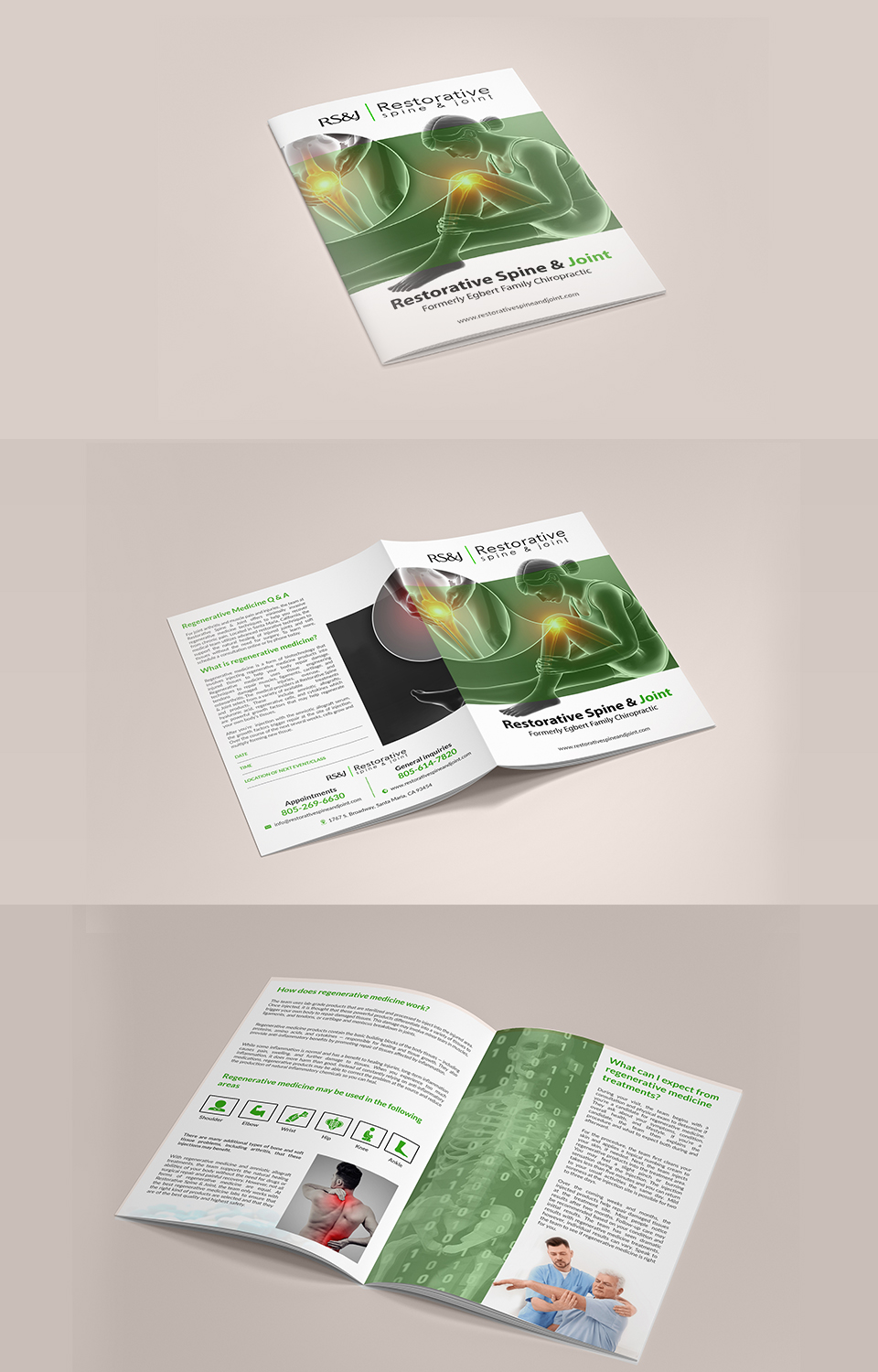 Flyer Design by debdesign for Restorative Spine & Joint | Design #22258762