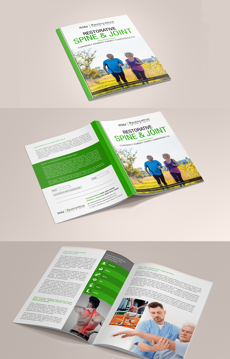 Flyer Design by debdesign for Restorative Spine & Joint | Design #22265459