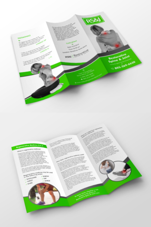Diseño de Flyer por ecorokerz para Restorative Spine & Joint | Diseño: #22257550