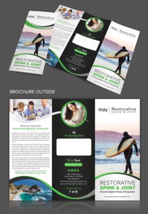 Diseño de Flyer por SAI DESIGNS para Restorative Spine & Joint | Diseño: #22275321