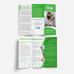 Flyer Design by Mishuy for Restorative Spine & Joint | Design: #22258159