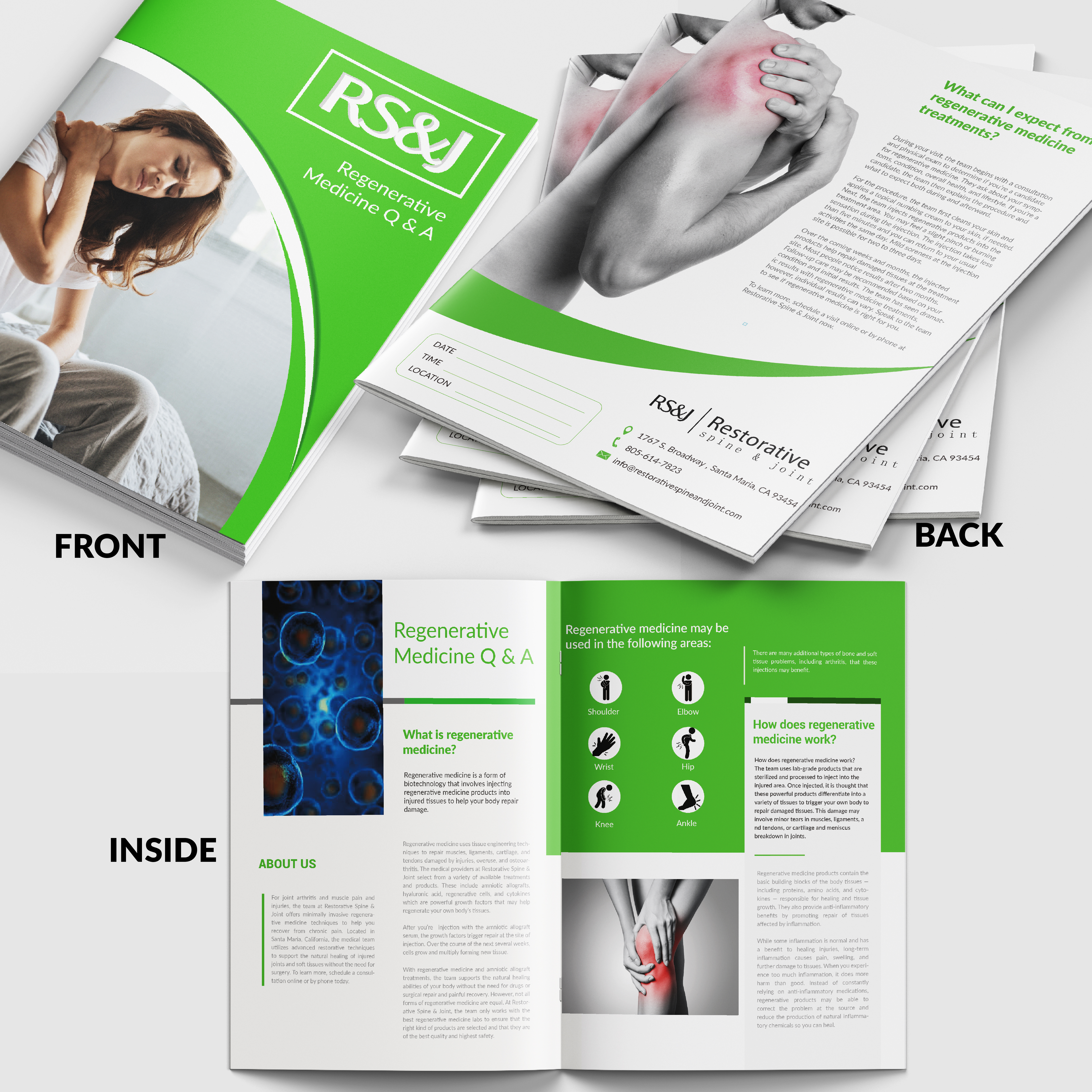 Flyer Design by Mishuy for Restorative Spine & Joint | Design #22260895