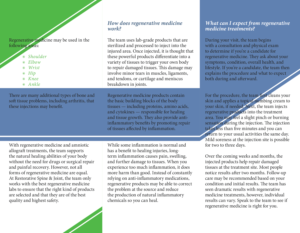 Flyer Design by Shaza Albero for Restorative Spine & Joint | Design: #22296916