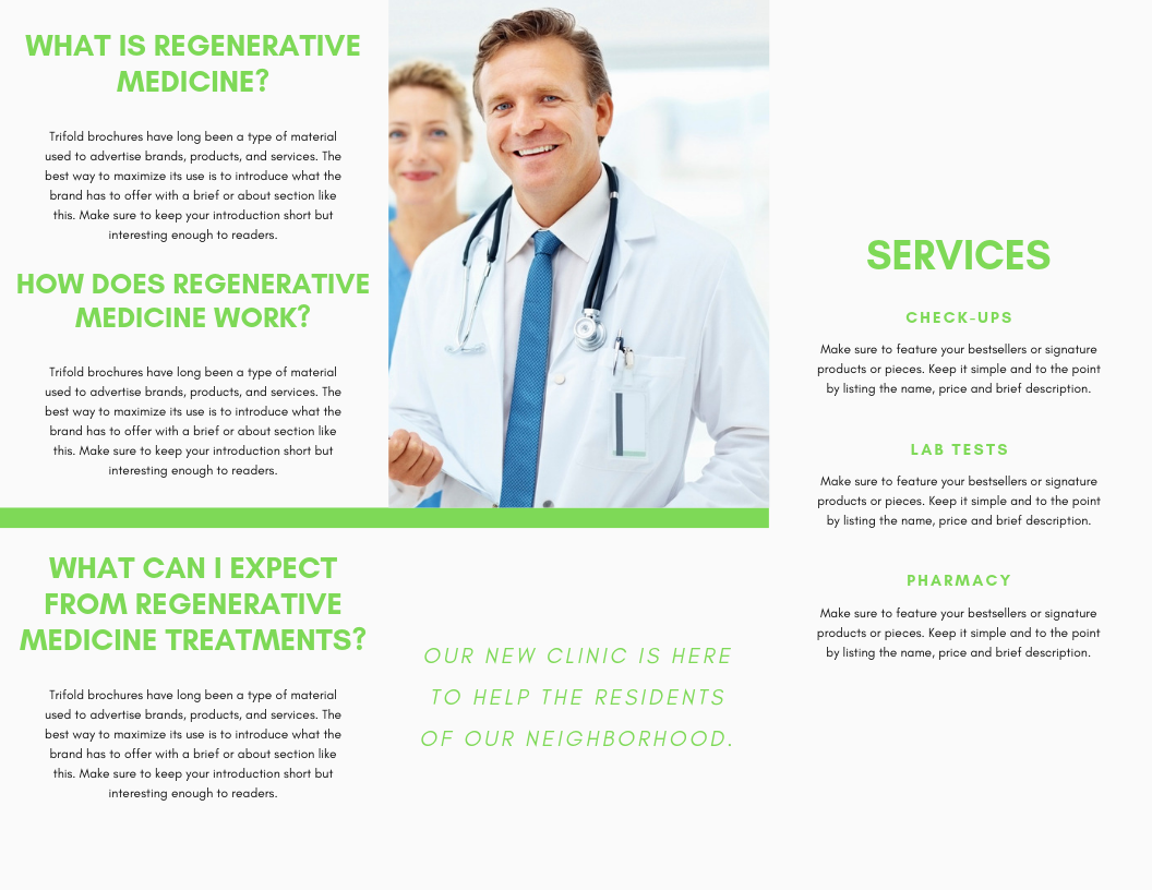 Flyer Design by Ftatawy for Restorative Spine & Joint | Design #22266153