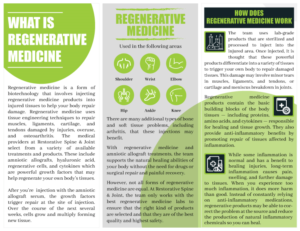 Flyer Design by NJH Sharma for Restorative Spine & Joint | Design: #22278464