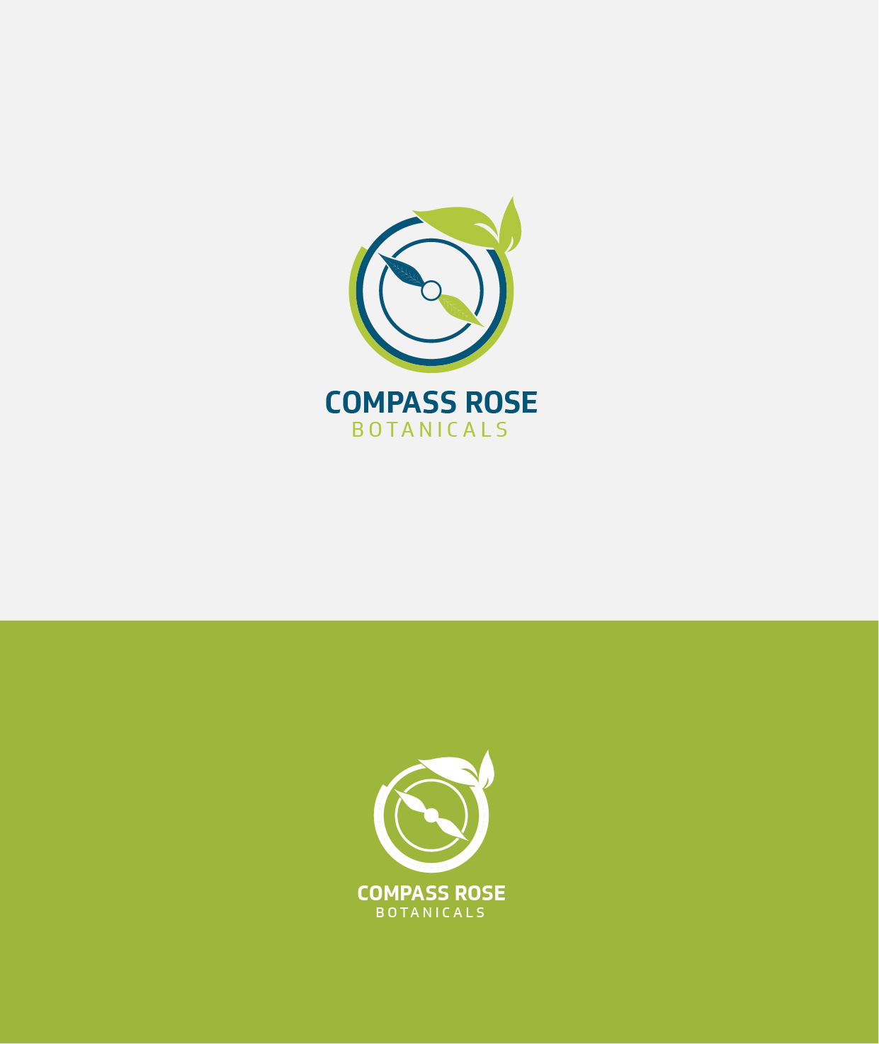 Logo Design by Xyper_Design for Compass Rose Botanicals | Design #22312807