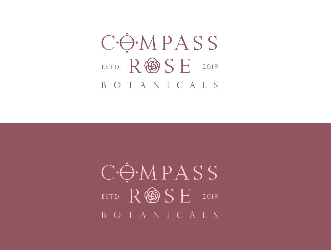 Logo Design by wonderland for Compass Rose Botanicals | Design #22263514