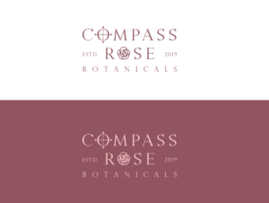 Logo Design by wonderland for Compass Rose Botanicals | Design: #22263514