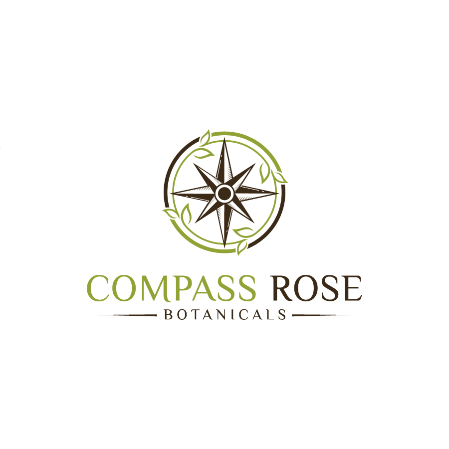 Logo Design by debdesign for Compass Rose Botanicals | Design #22315882