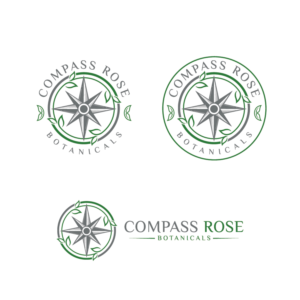 Logo Design by debdesign for Compass Rose Botanicals | Design: #22332624