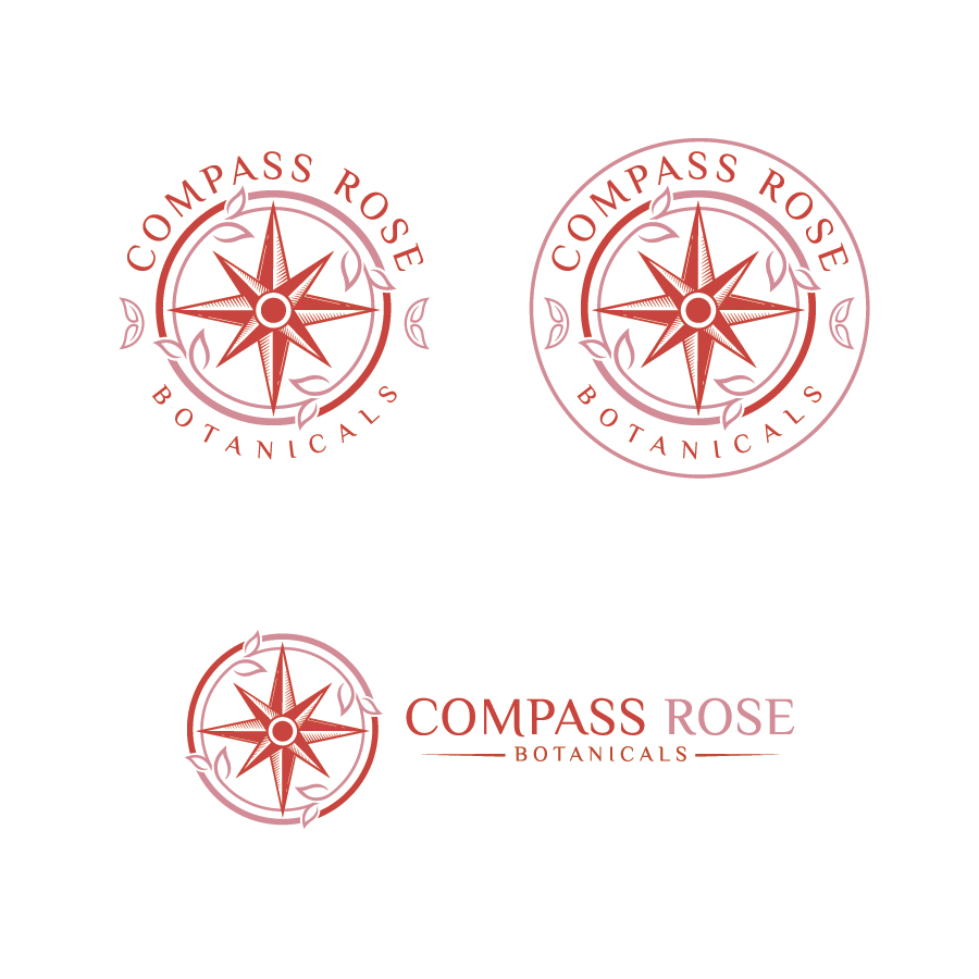 Logo Design by debdesign for Compass Rose Botanicals | Design #22332625