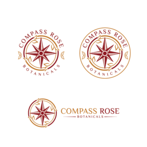 Logo Design by debdesign for Compass Rose Botanicals | Design: #22332627