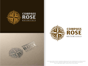 Logo Design by artswolf for Compass Rose Botanicals | Design: #22275217
