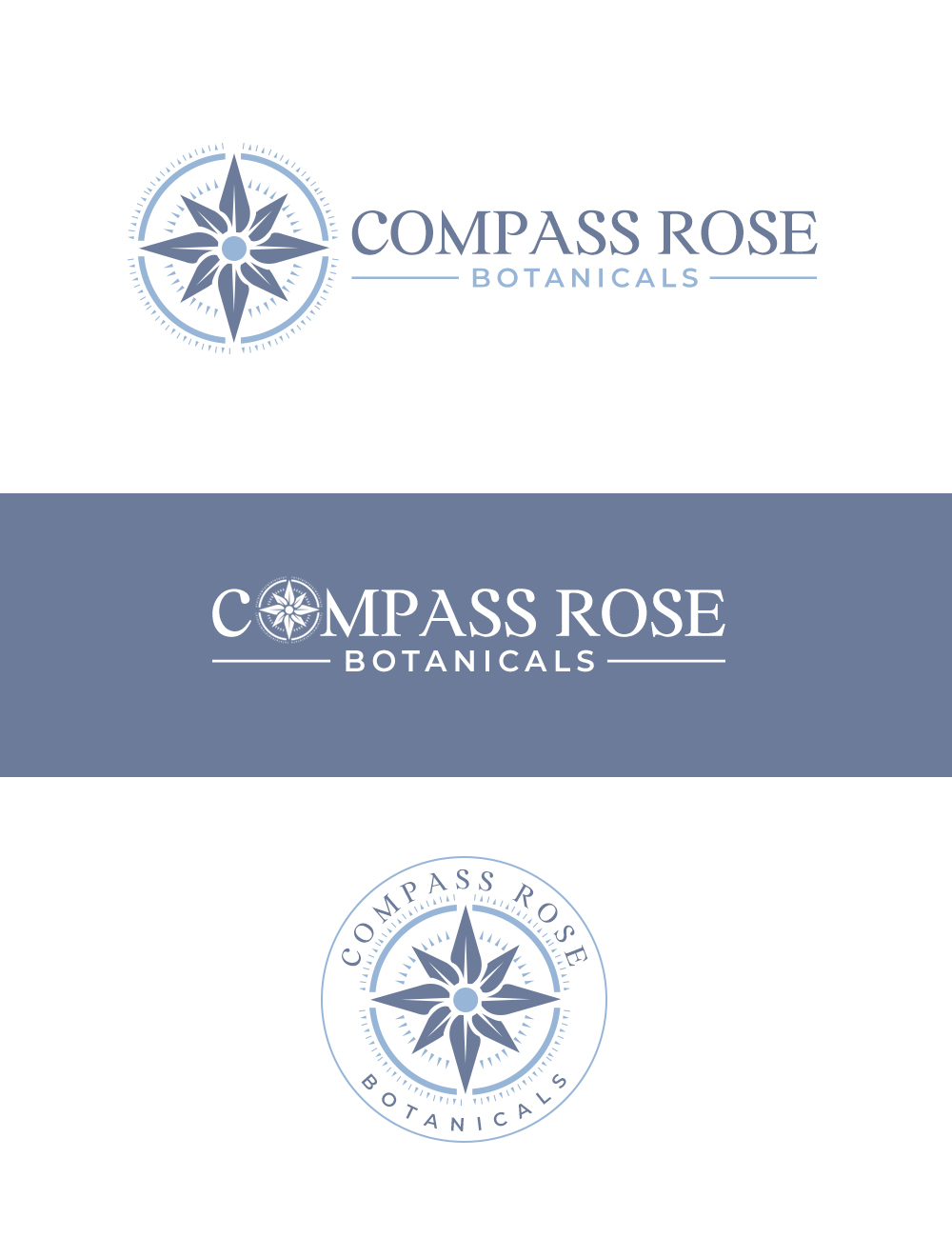 Logo Design by LogoLab7 for Compass Rose Botanicals | Design: #22331587