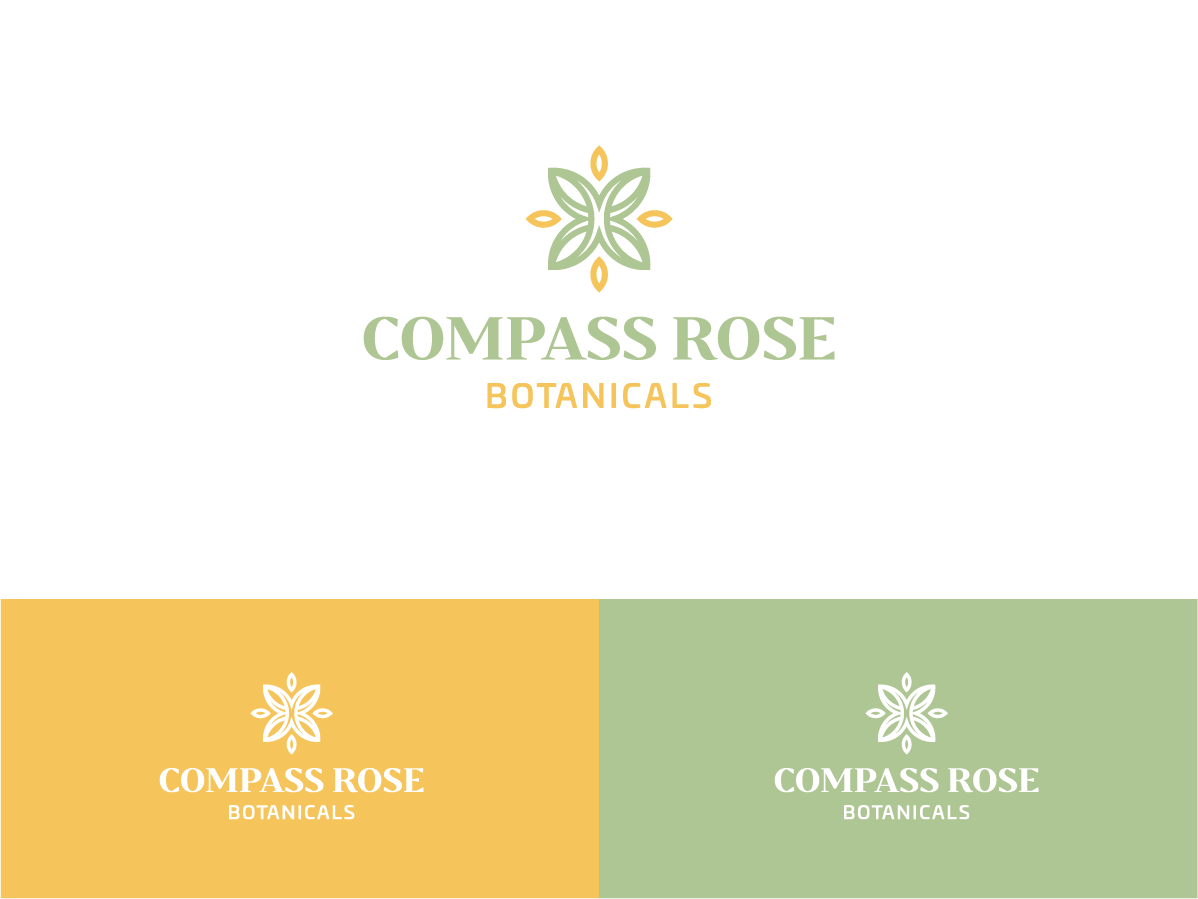 Logo Design by Gio Ville for Compass Rose Botanicals | Design #22298792