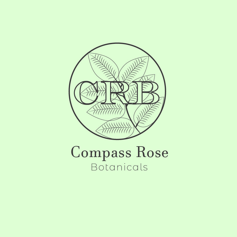 Logo Design by Zarna... for Compass Rose Botanicals | Design #22312110