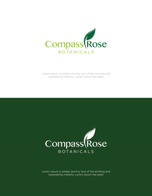Logo Design by luthfanajah 2 for Compass Rose Botanicals | Design: #22314165