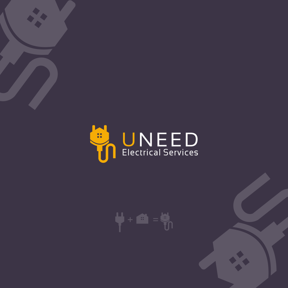 Logo Design by newbie19 for Uneed Electrical Service | Design #22280922