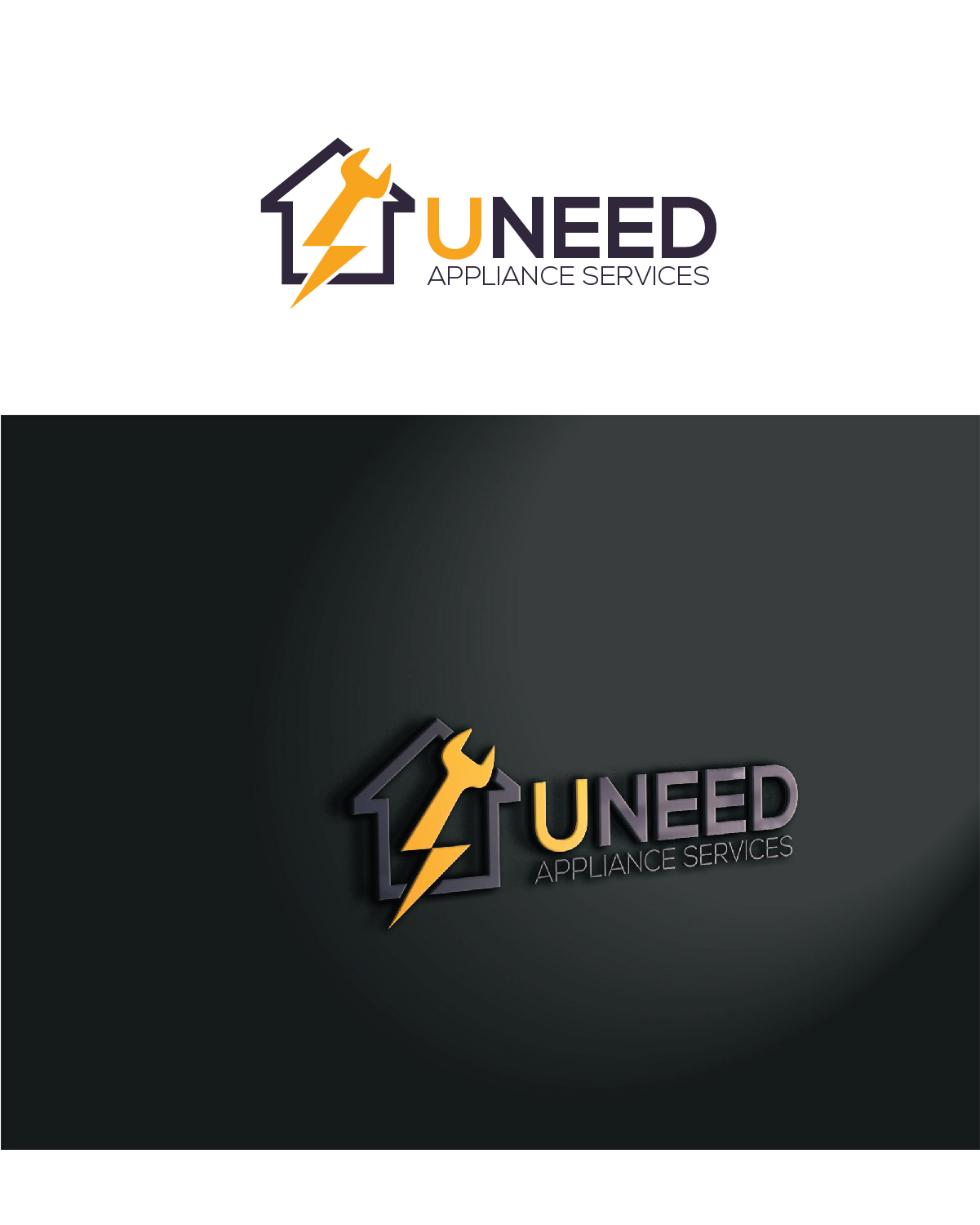 Logo Design by Maxo-Biz for Uneed Electrical Service | Design #22261268