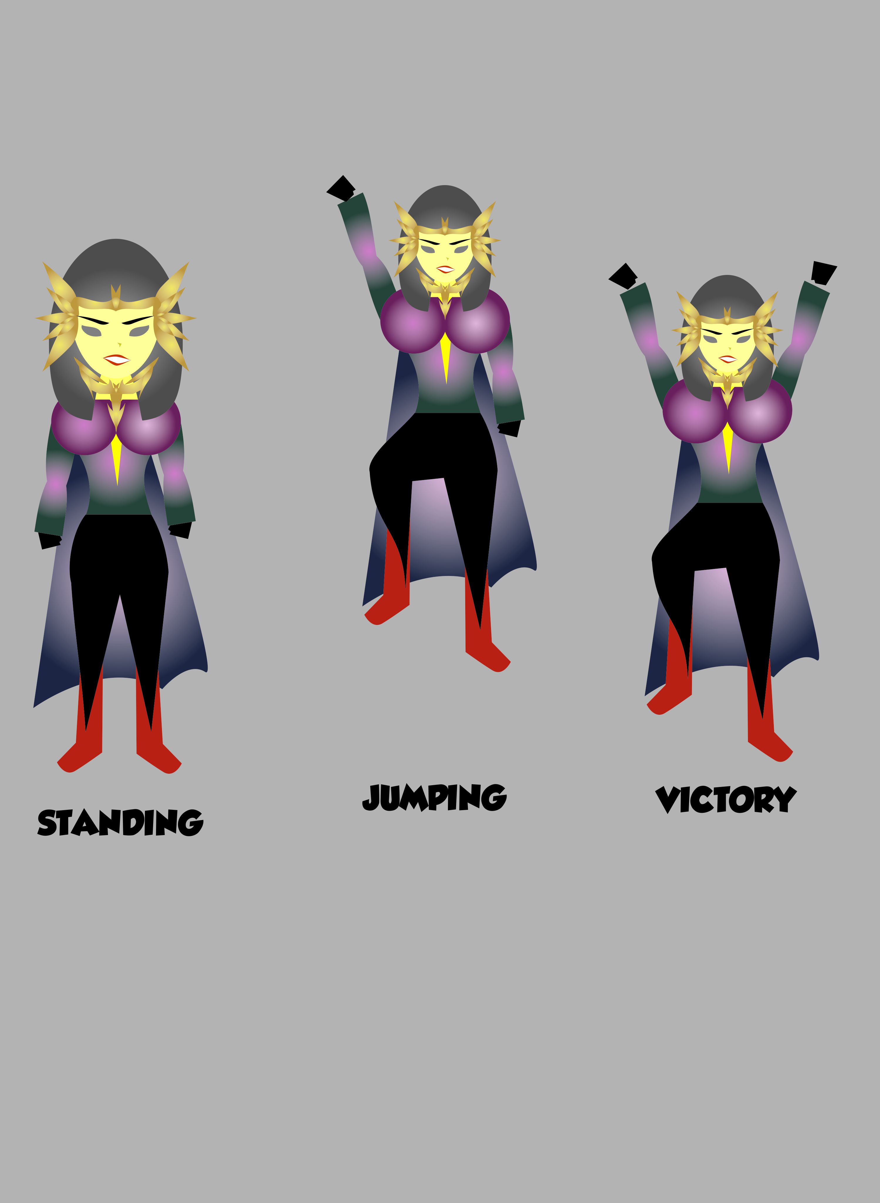 Character Design by IB Okadiputra 2 for this project | Design #22293858