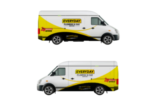 Car Wrap-Design von Gexton für Everyday plumbing and gas  | Design: #22309772