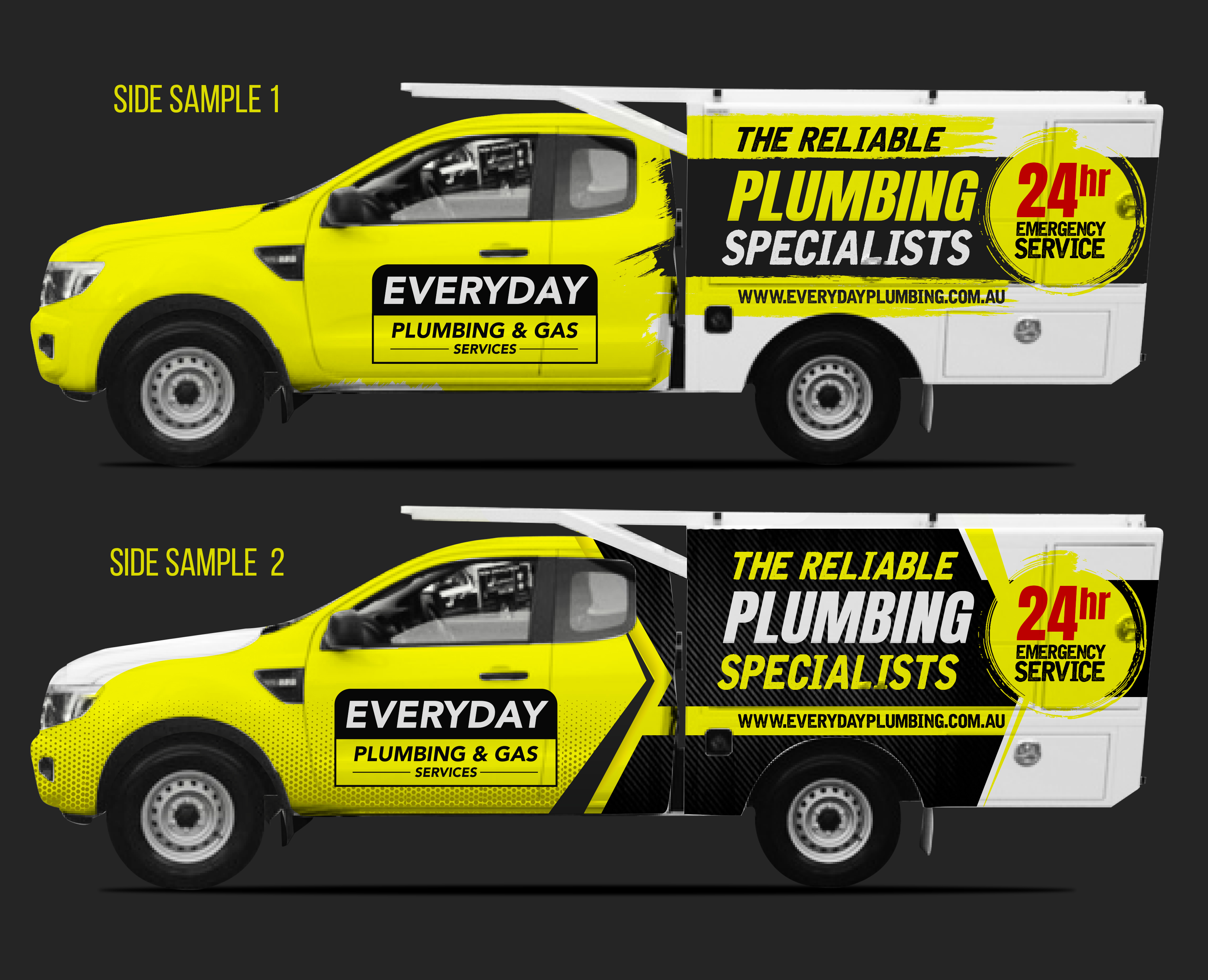 Car Wrap Design by SAI DESIGNS for Everyday plumbing and gas  | Design #22326093