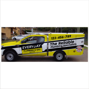 Car Wrap-Design von DG+ für Everyday plumbing and gas  | Design: #22319845