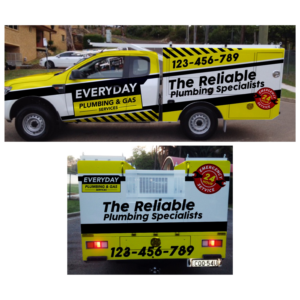 Car Wrap Design by DG+ for Everyday plumbing and gas  | Design #22325773