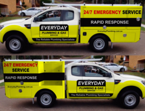 Car Wrap-Design von The Faisal für Everyday plumbing and gas  | Design: #22318324