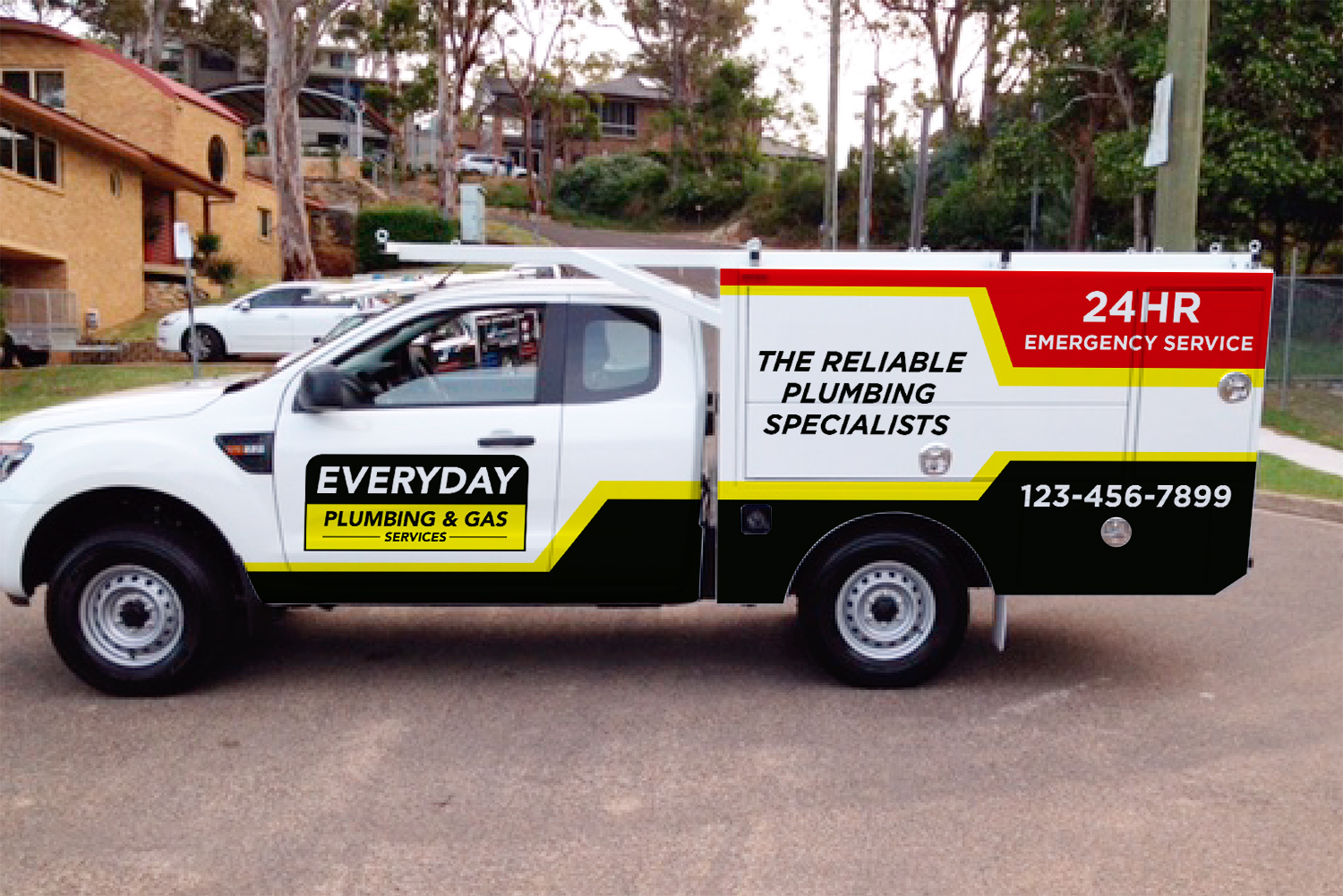 Car Wrap Design by haru_ichiban for Everyday plumbing and gas  | Design #22305689