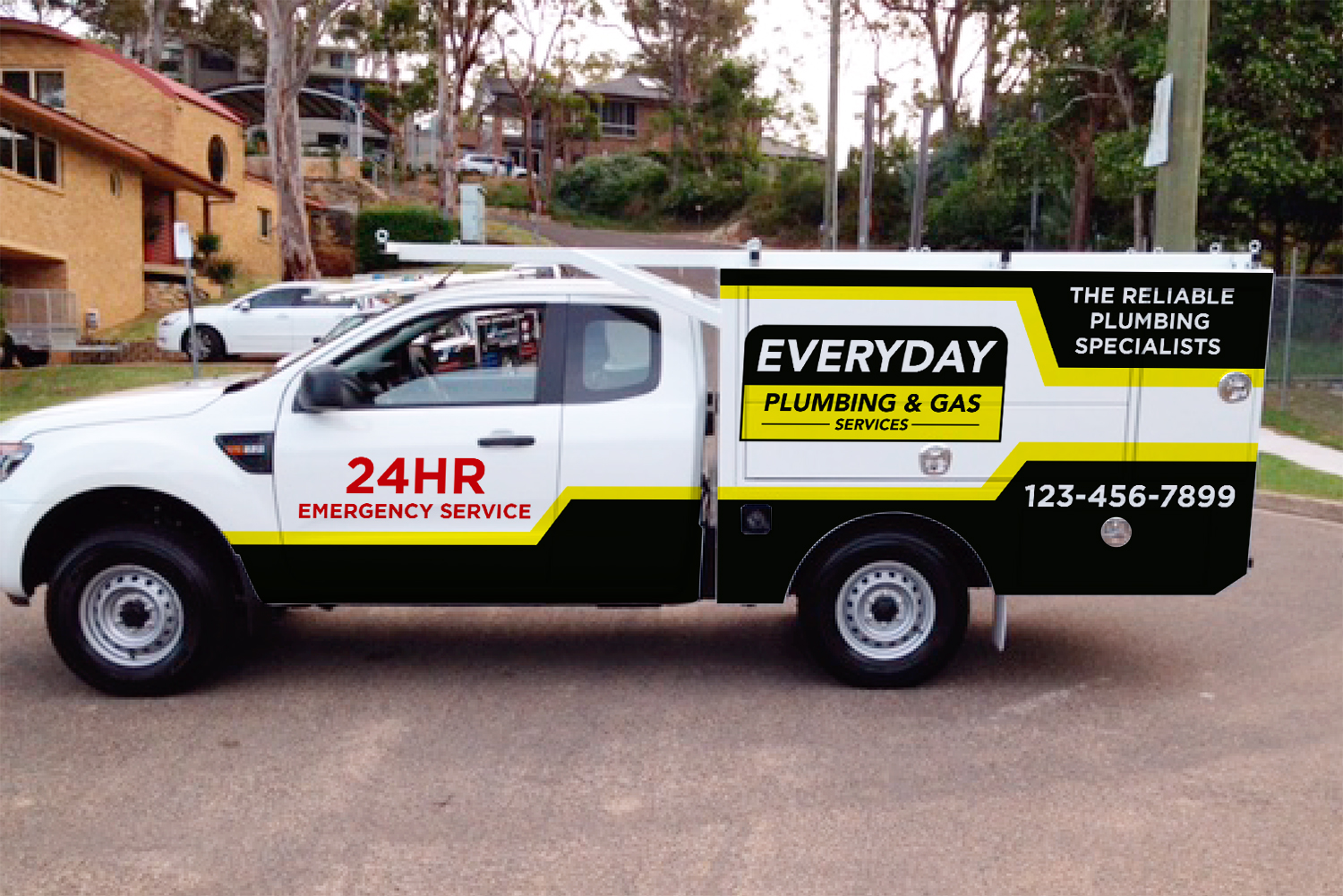 Car Wrap-Design von haru_ichiban für Everyday plumbing and gas  | Design #22305692