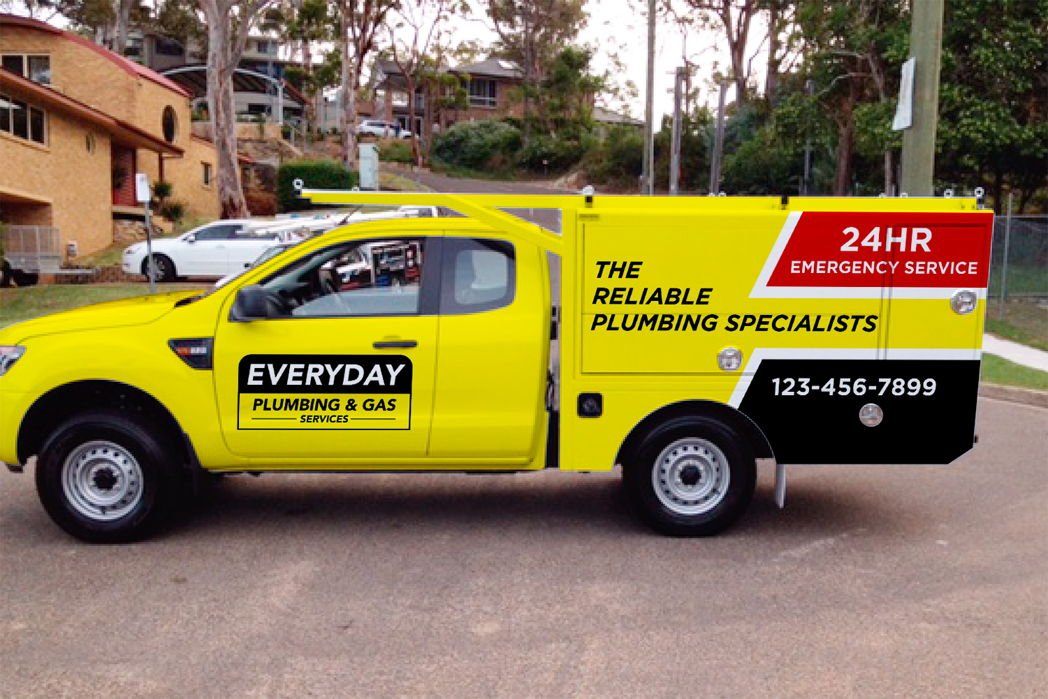 Car Wrap-Design von haru_ichiban für Everyday plumbing and gas  | Design #22306331