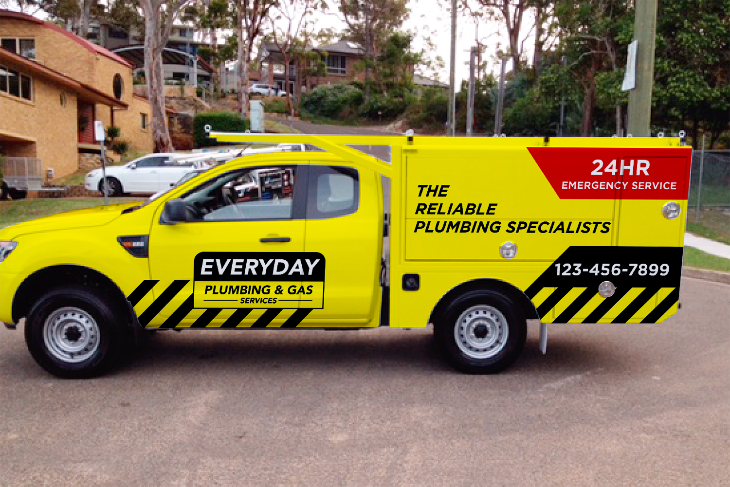 Car Wrap Design by haru_ichiban for Everyday plumbing and gas  | Design #22314601