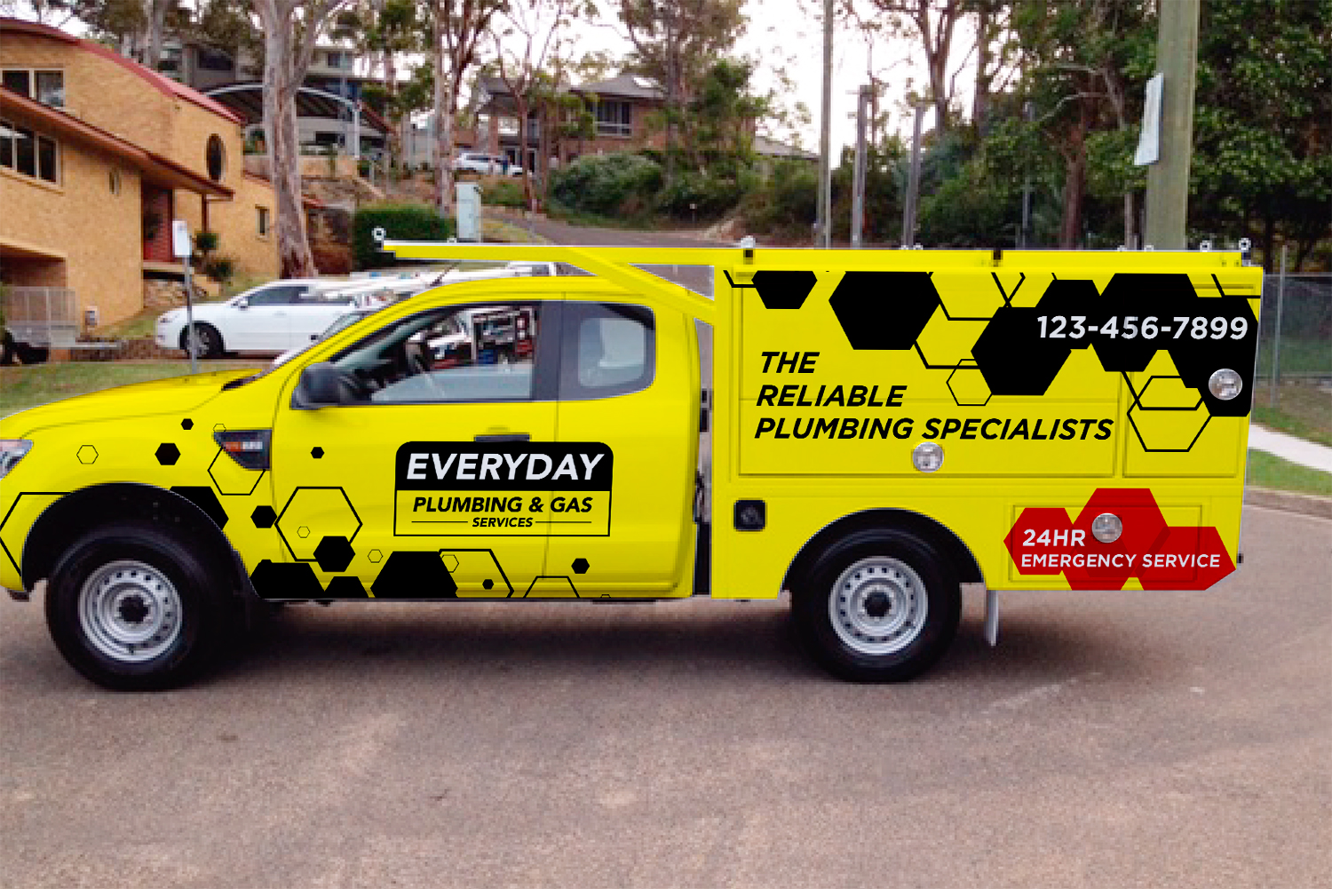 Car Wrap-Design von haru_ichiban für Everyday plumbing and gas  | Design #22322049