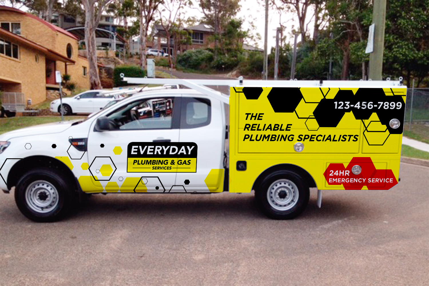 Design de Covering de Véhicule par haru_ichiban pour Everyday plumbing and gas  | Design #22335836