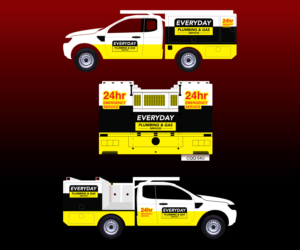 Car Wrap-Design von putto für Everyday plumbing and gas  | Design: #22308911