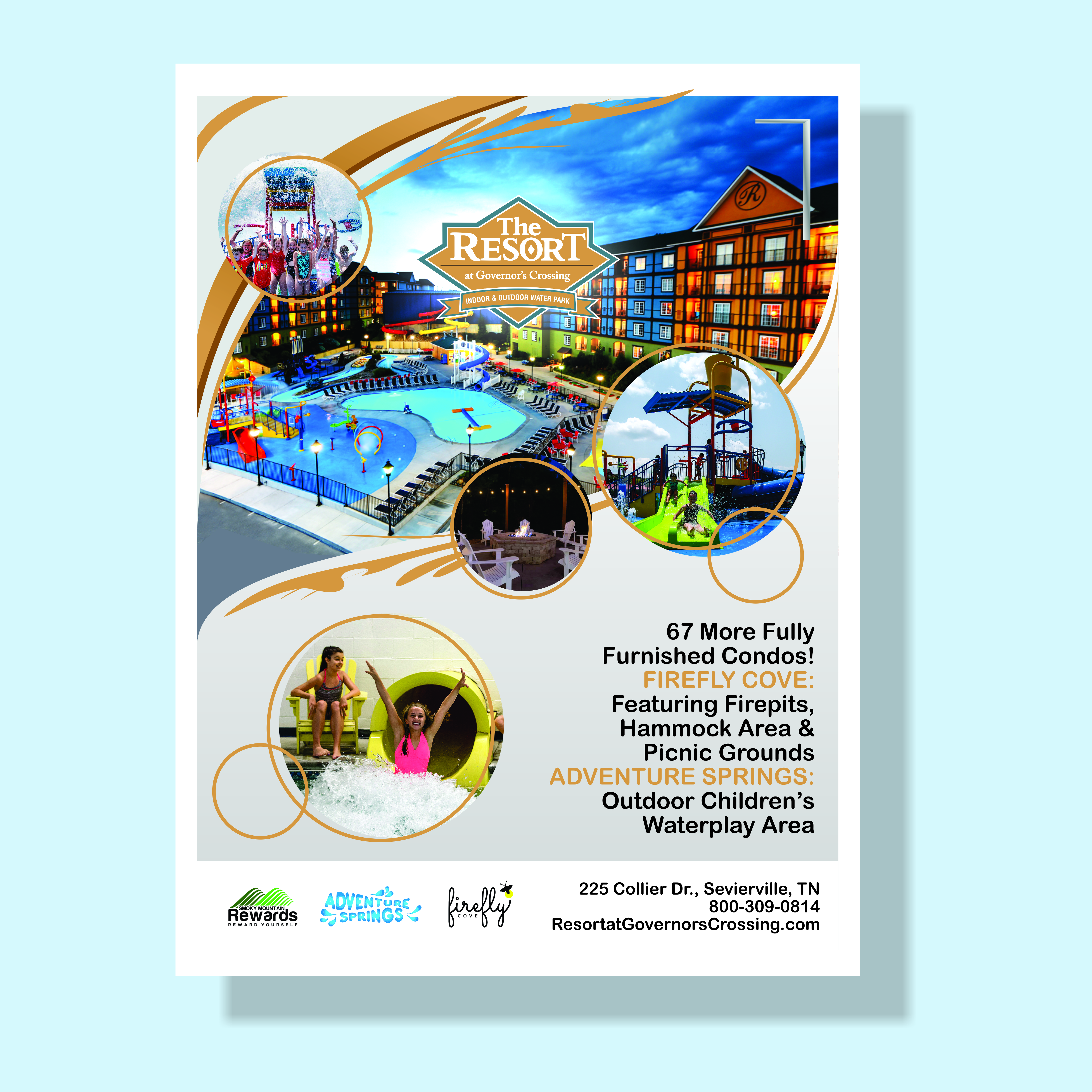 Diseño Gráfico por Bayu inVektor para Smoky Mountain Resorts | Diseño #22288157