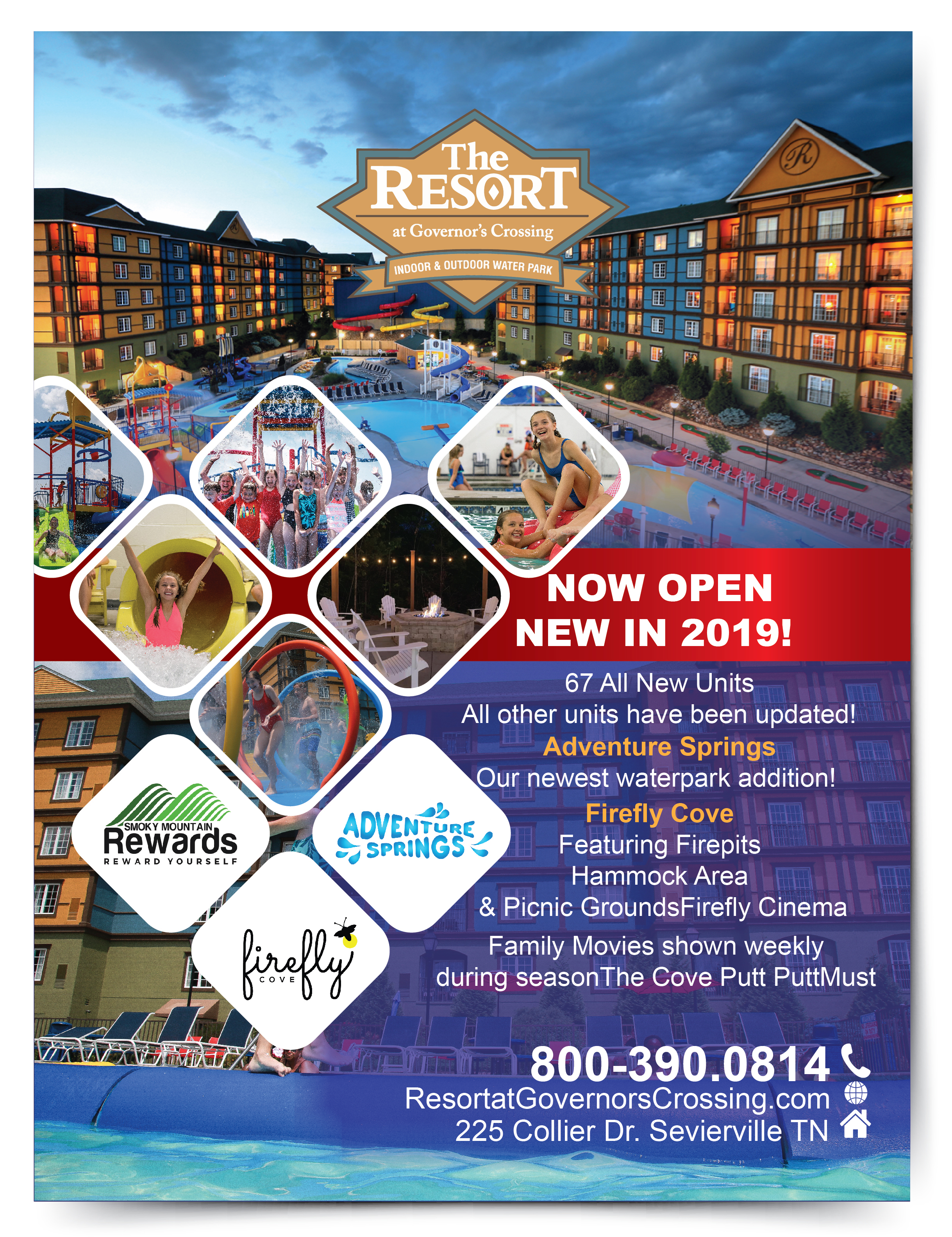 Graphic Design by Pixper for Smoky Mountain Resorts | Design #22280042