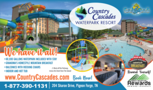 Pigeon Forge Travel Planner - Country Cascades | Graphic Design by TracyInspires