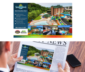 Graphic Design by BeeCrab Design for Smoky Mountain Resorts | Design: #22271498