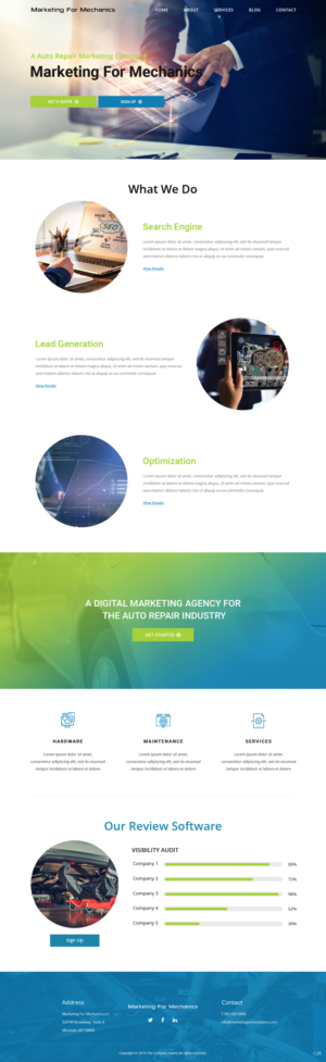 Web Design by pb for this project | Design: #22277439