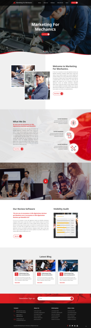 Web Design by pb for this project | Design: #22292146