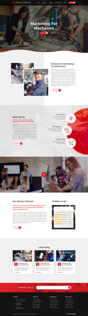 Web Design by pb for this project | Design: #22292148