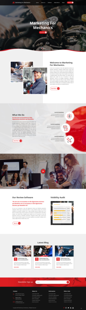 Web Design by pb for this project | Design: #22292149