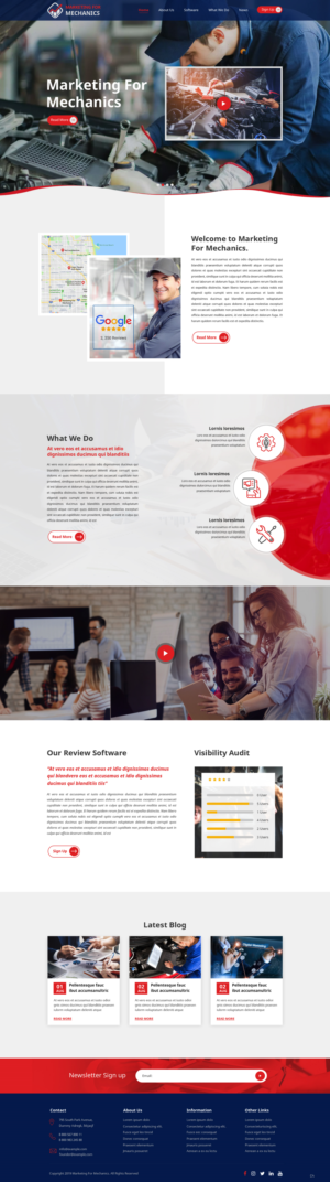 Web Design by pb for this project | Design: #22361180