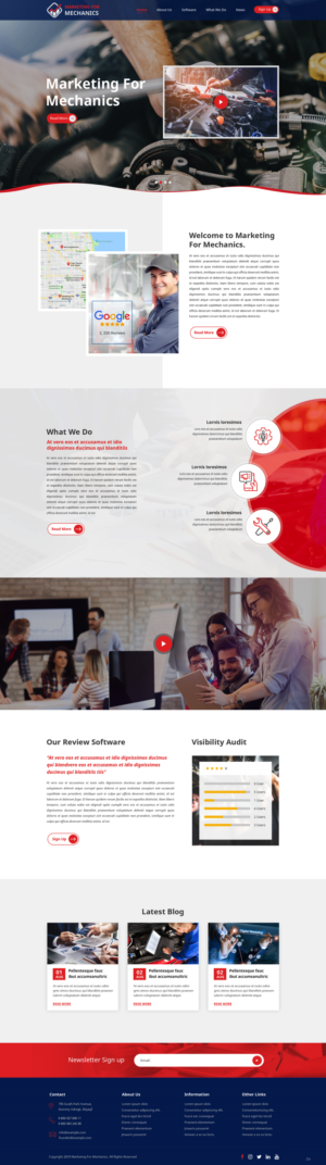 Web Design by pb for this project | Design: #22361181