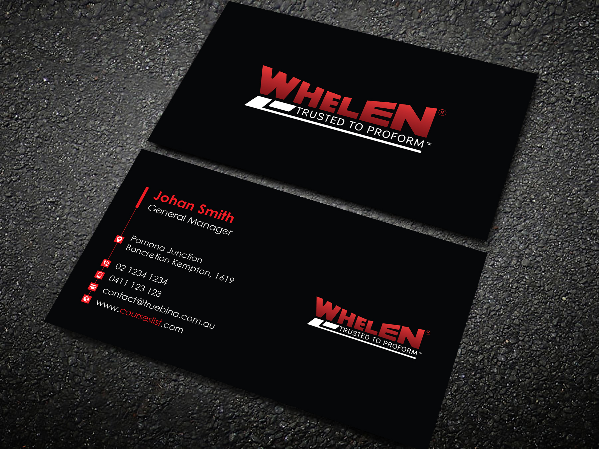 Business Card Design by Uttom 2 for this project | Design #22267148