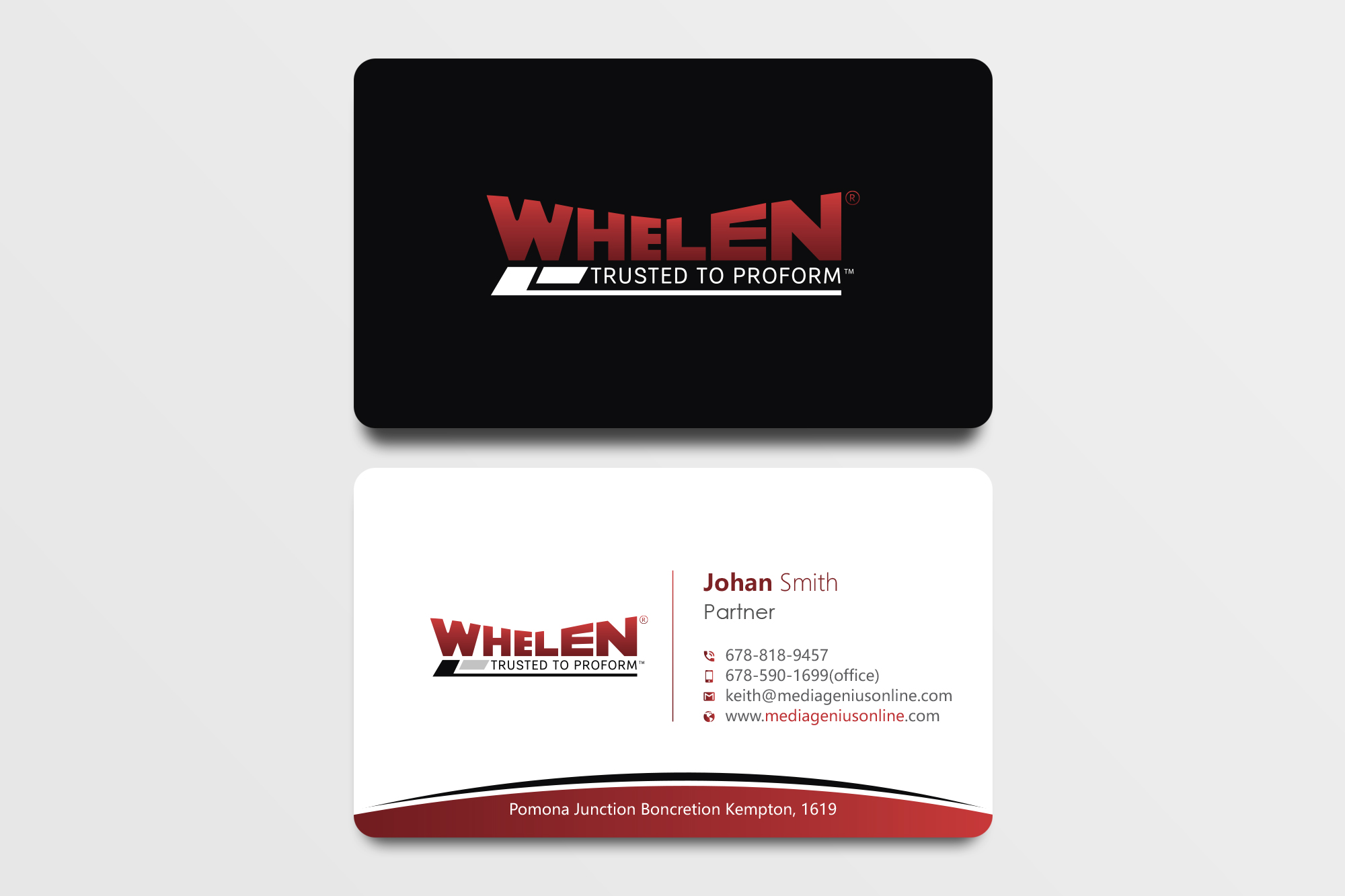 Business Card Design by Uttom 2 for this project | Design #22267747