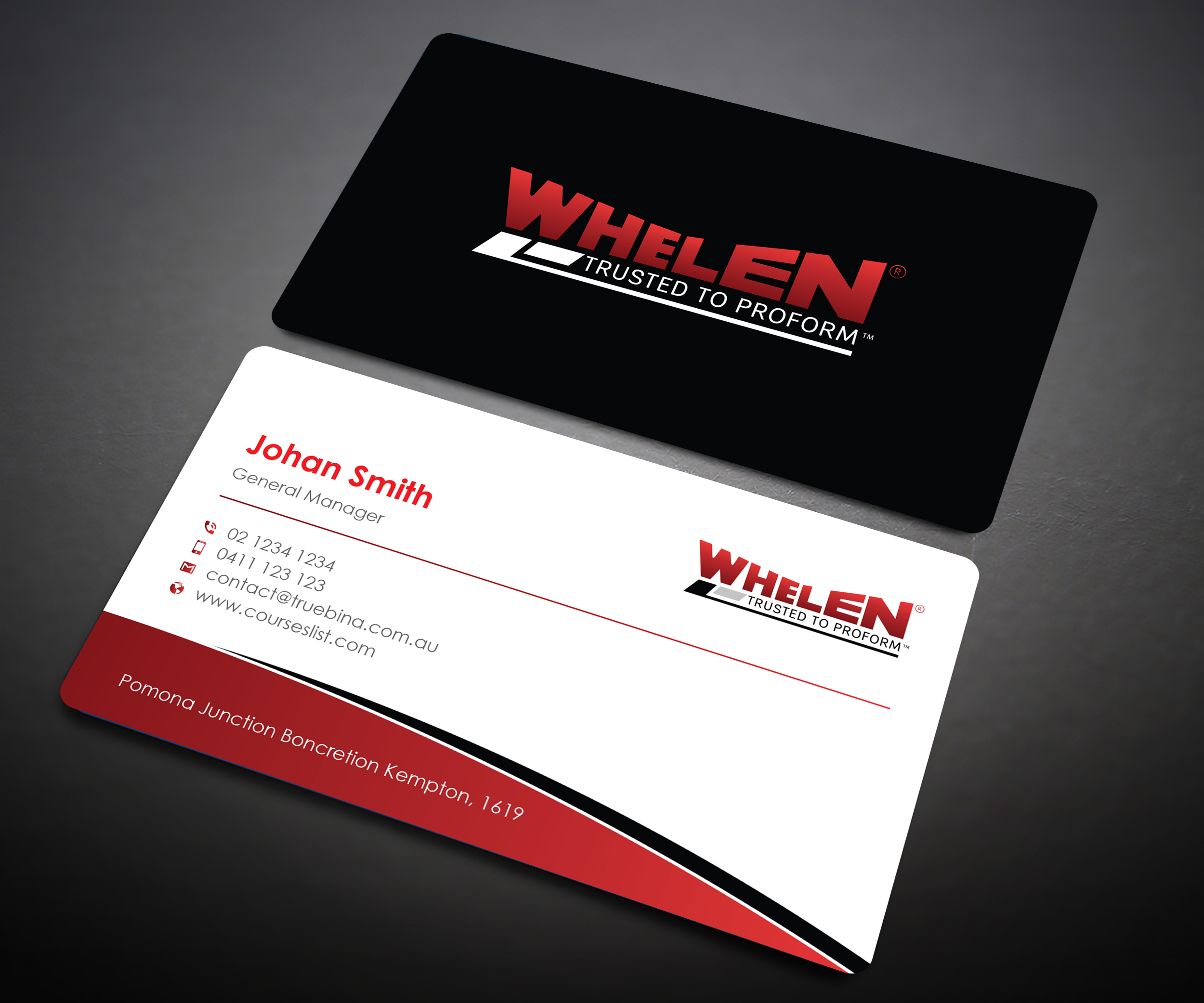 Business Card Design by Uttom 2 for this project | Design #22272945